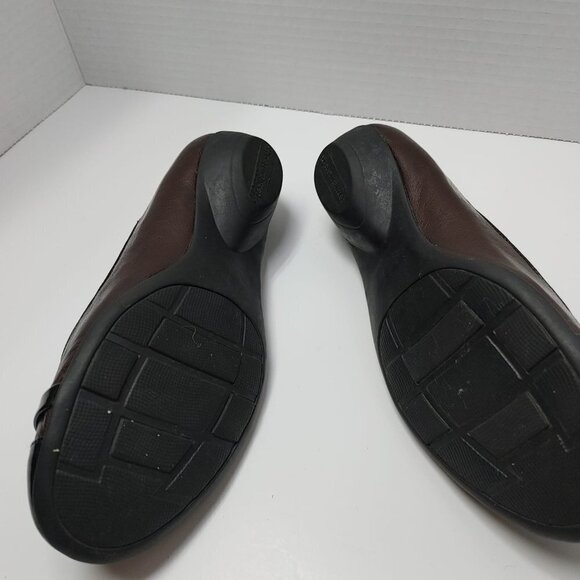 Naturalizer N5 Comfort shoes Brown & Black Women Slip On Shoes Low Heels Flats - Picture 2 of 14